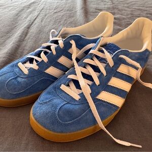 Adidas unisex Blue Suede Sneakers
